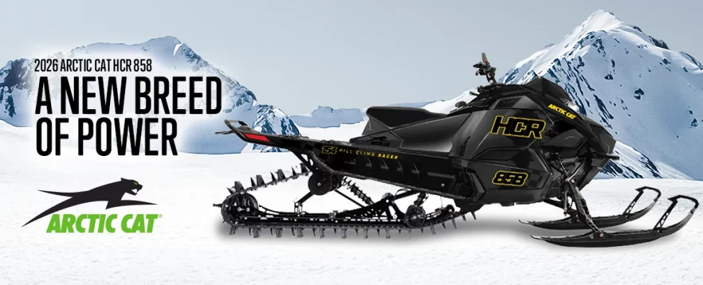 2026 Arctic Cat HCR 858A New Breed of Power