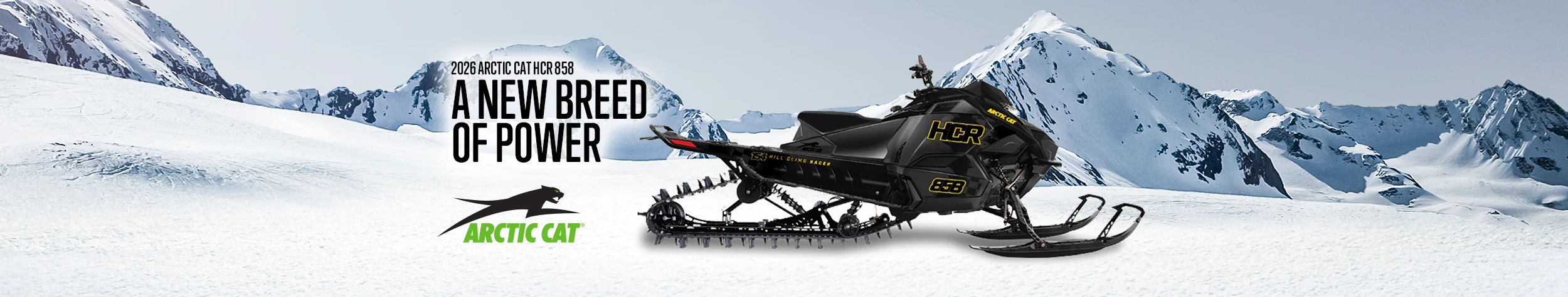2026 Arctic Cat HCR 858A New Breed of Power